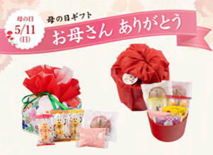 母の日ギフトのご案内
